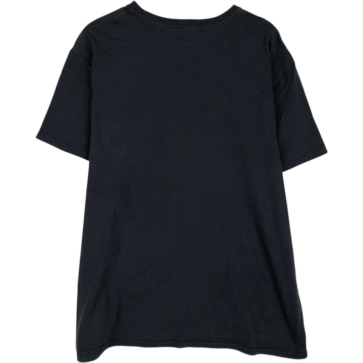 STRANGER THINGS Stranger Things Movie T-shirt Men's L size cotton black type Vintage Second Hand