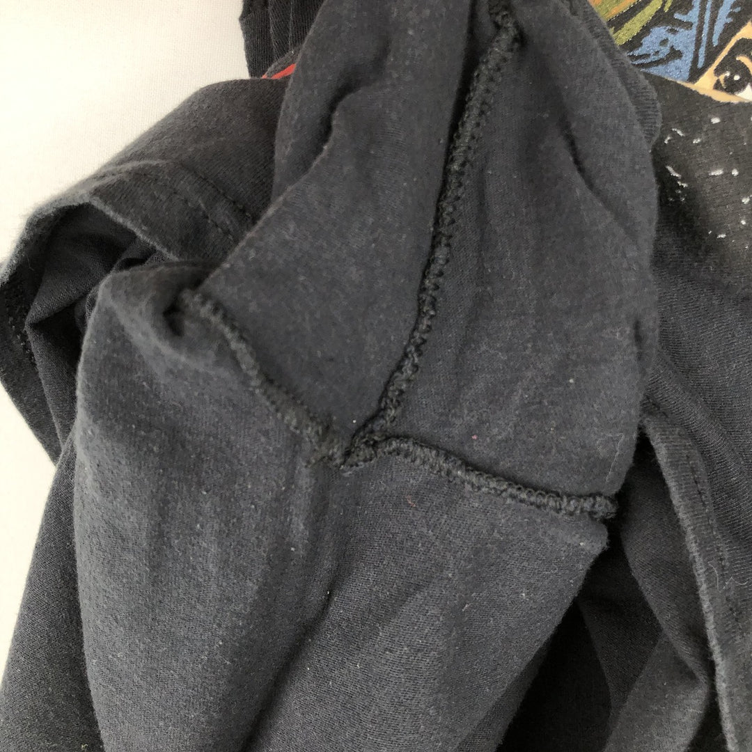 STRANGER THINGS Stranger Things Movie T-shirt Men's L size cotton black type Vintage Second Hand