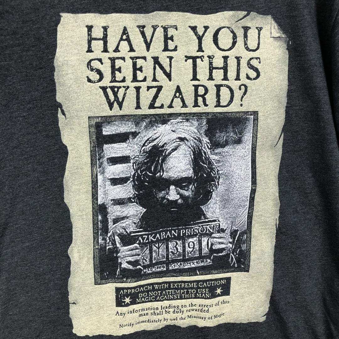 Harry Potter Sirius Black Movie T-Shirt (Men's Size S) unclear Charcoal Vintage Second Hand