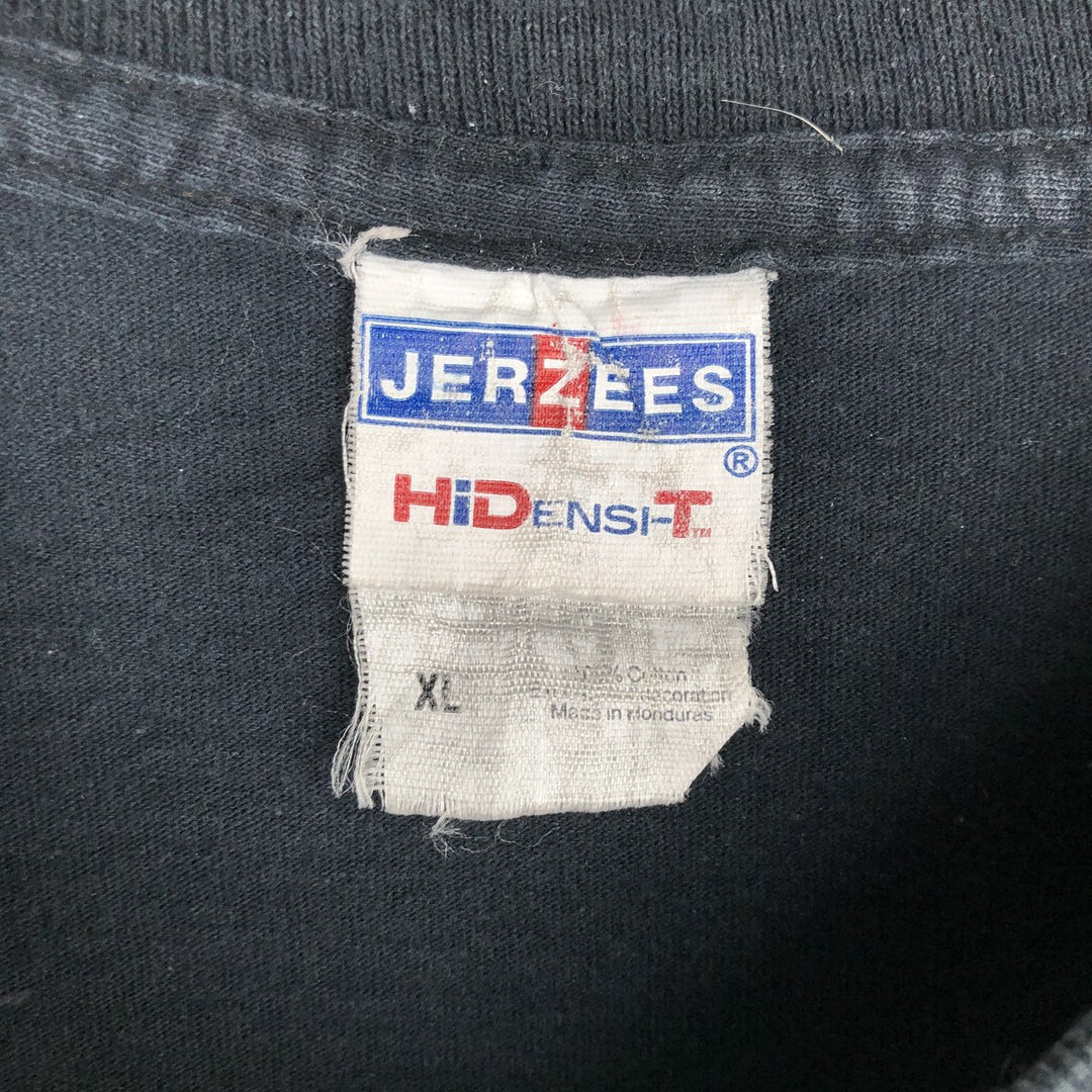 Jerzees THE WALKING DEAD Movie T-Shirt (Men's XL equivalent) cotton black type Vintage Second Hand