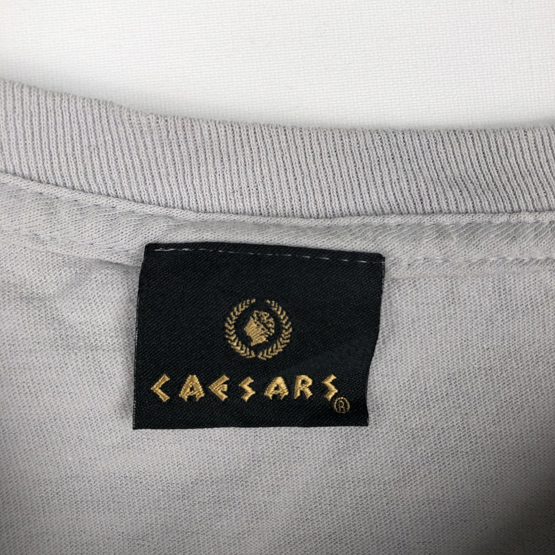 CAESARS The Hangover Movie T-Shirt (Men's Size M) unclear gray type Vintage Second Hand