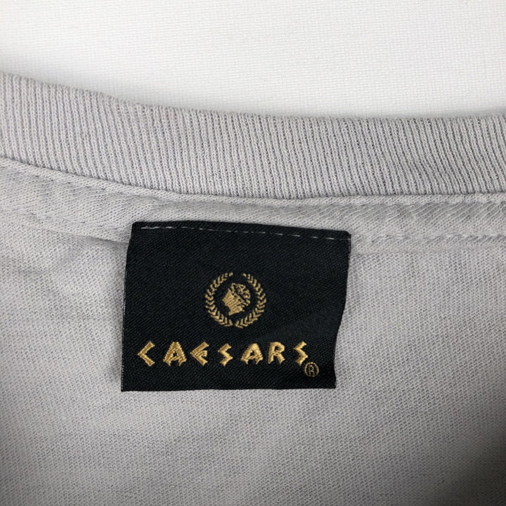 CAESARS The Hangover Movie T-Shirt (Men's Size M) unclear gray type Vintage Second Hand