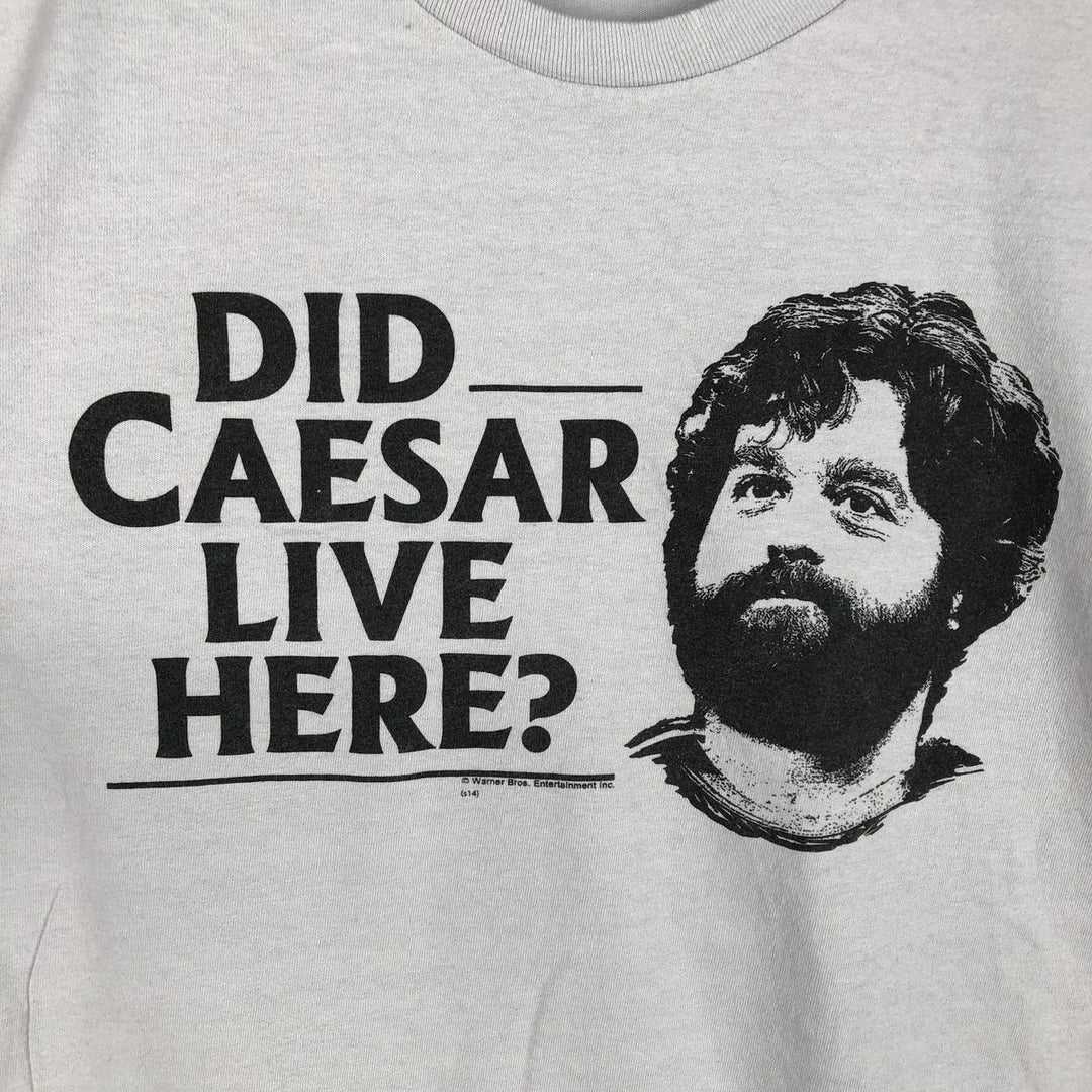 CAESARS The Hangover Movie T-Shirt (Men's Size M) unclear gray type Vintage Second Hand