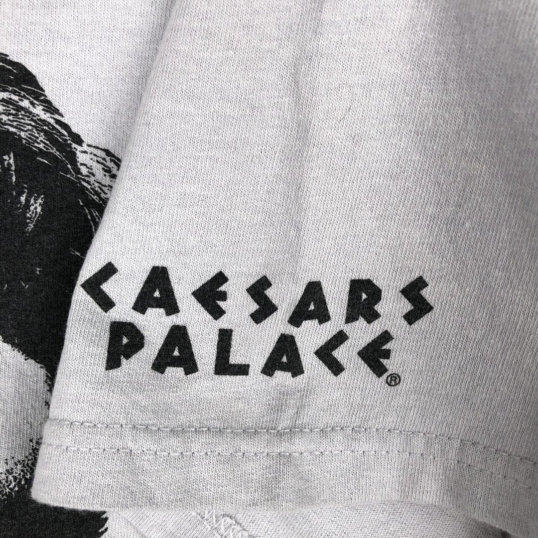 CAESARS The Hangover Movie T-Shirt (Men's Size M) unclear gray type Vintage Second Hand