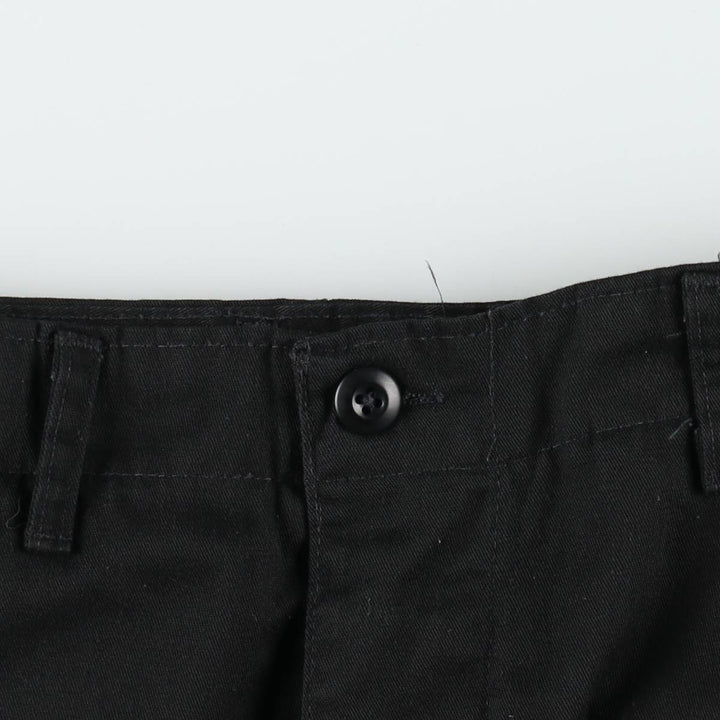 Civilian Military Cargo Pants, Made in USA, Medium-Regular, Men's Size 34 (equivalent) cotton black type Vintage Second Hand