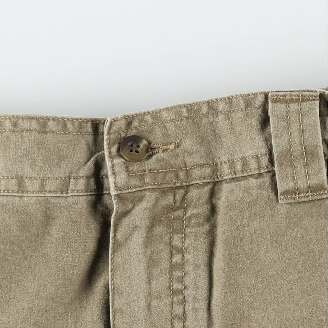90s-00'S LLBean 2-Way Military Cargo Pants, Men's W36 (approx.) cotton Khaki type Vintage Second Hand