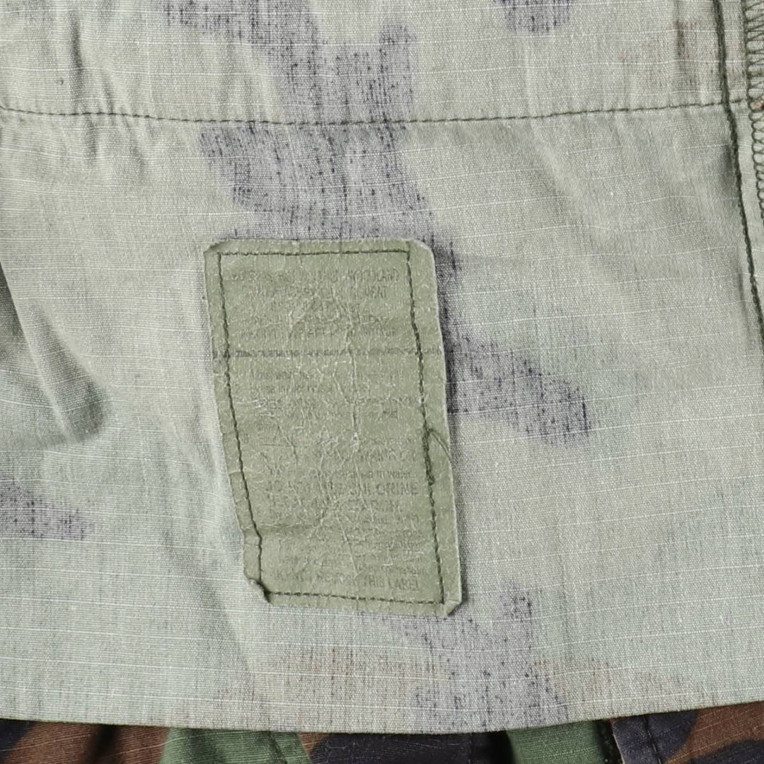 Camouflage Woodland Camo Ripstop Military Cargo Pants/Combat Pants, Medium-Regular Size (Men's W35 equivalent) unclear Khaki type Vintage Second Hand