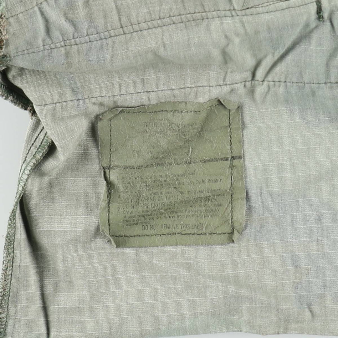 Camouflage Woodland Camo Ripstop Military Cargo Pants/Combat Pants, Medium-Regular Size (Men's W35 equivalent) unclear Khaki type Vintage Second Hand