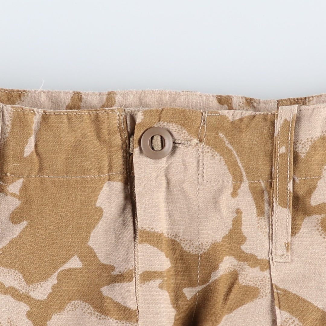 British Army Camouflage Pattern Desert DPM Camo Military Combat Pants Size 80 unclear Beige type Vintage Second Hand