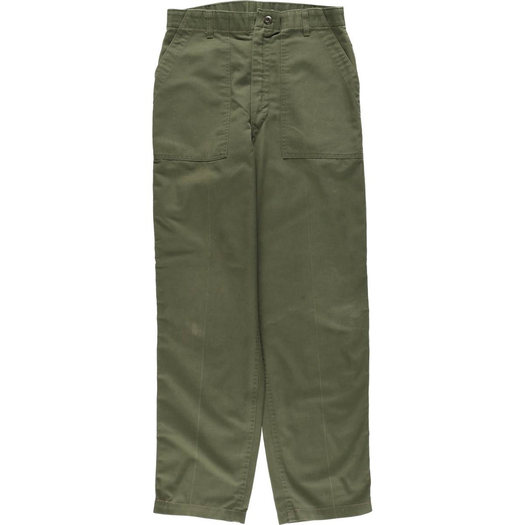 Authentic US military surplus Baker pants, men's size W32 (approx.), vintage. cotton Khaki type Vintage Second Hand