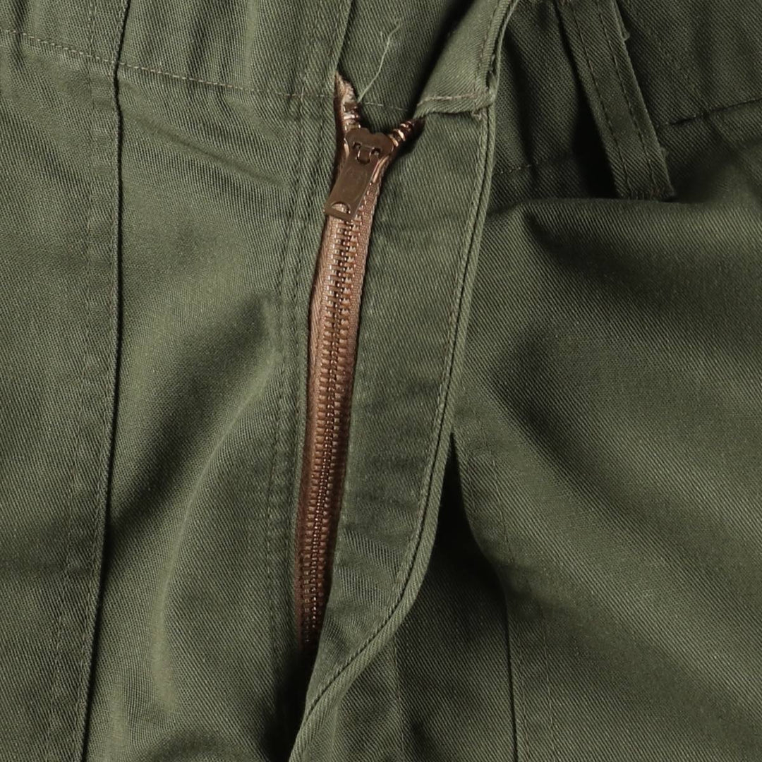 Authentic US military surplus Baker pants, men's size W32 (approx.), vintage. cotton Khaki type Vintage Second Hand
