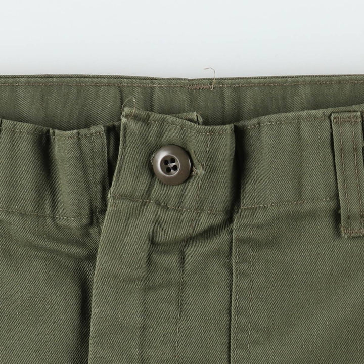 Authentic US military surplus Baker pants, men's size W32 (approx.), vintage. cotton Khaki type Vintage Second Hand