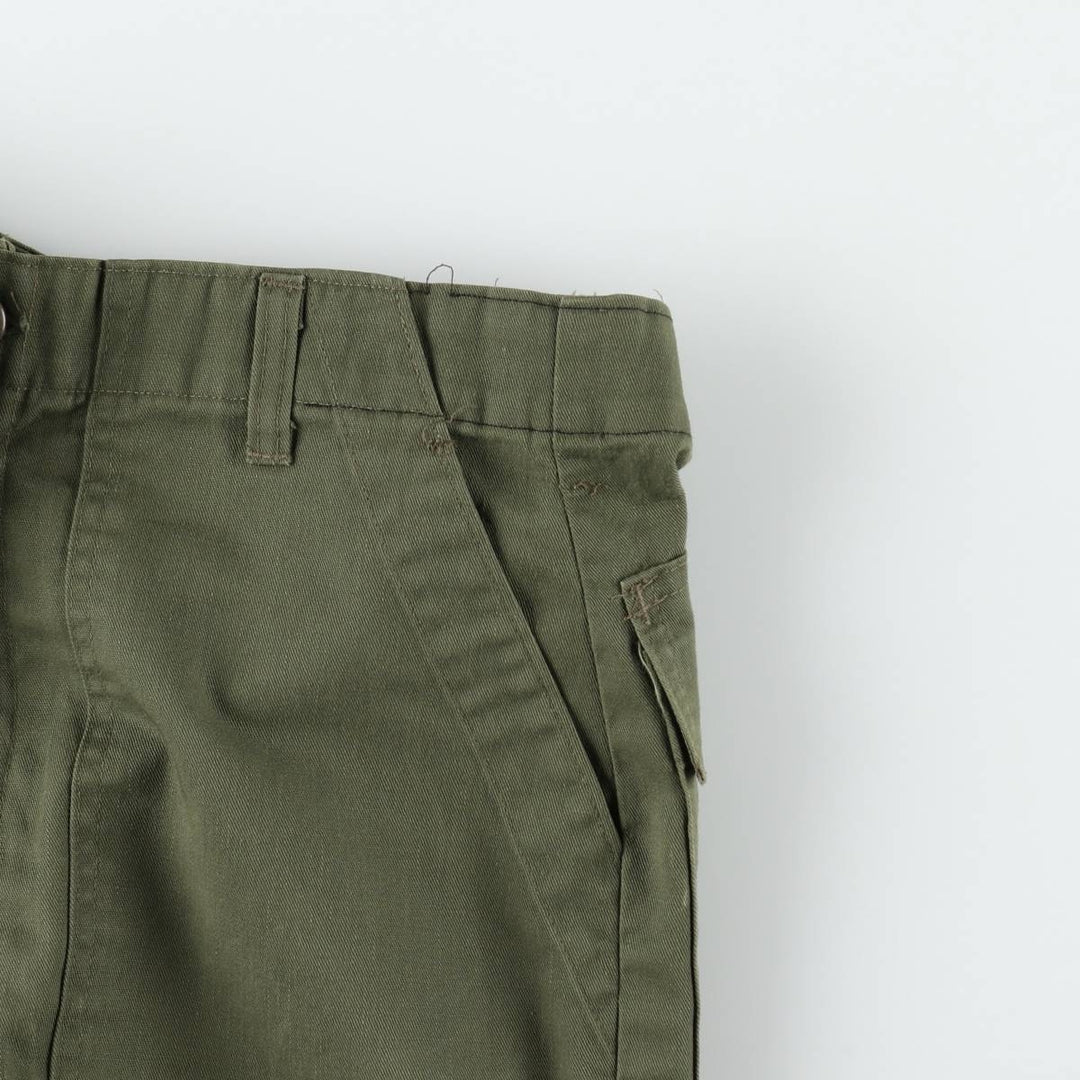 Authentic US military surplus Baker pants, men's size W32 (approx.), vintage. cotton Khaki type Vintage Second Hand