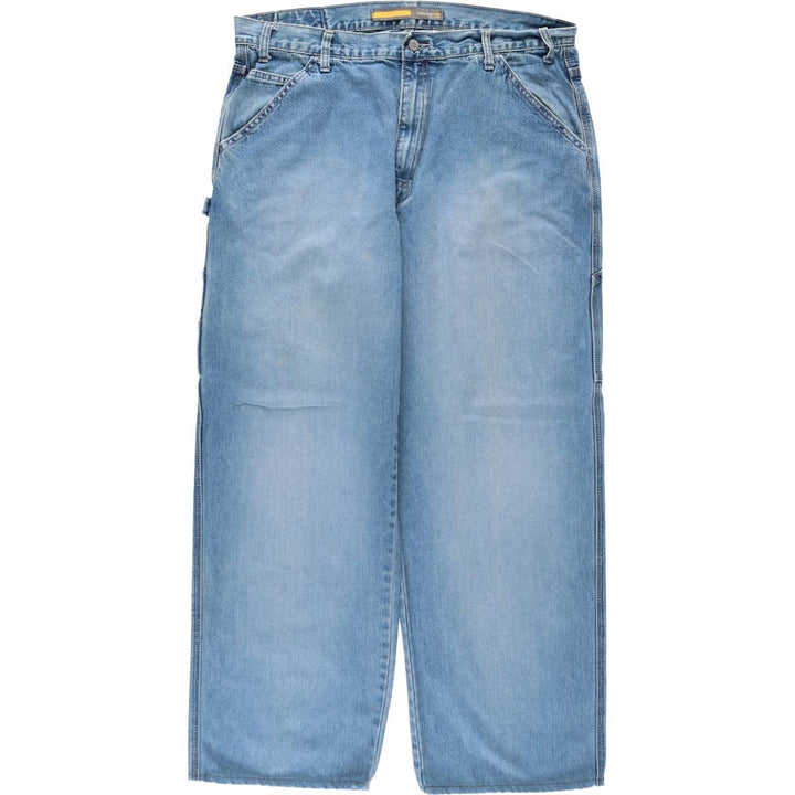 2000'S Levi's SILVER TAB CARPENTER FIT Tapered Denim Pants, Men's W37 (approx.) cotton blue type Vintage Second Hand