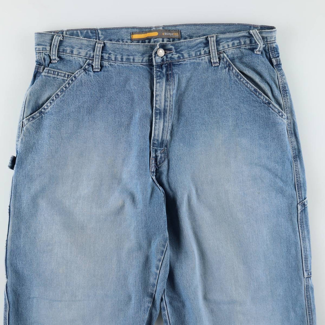 2000'S Levi's SILVER TAB CARPENTER FIT Tapered Denim Pants, Men's W37 (approx.) cotton blue type Vintage Second Hand