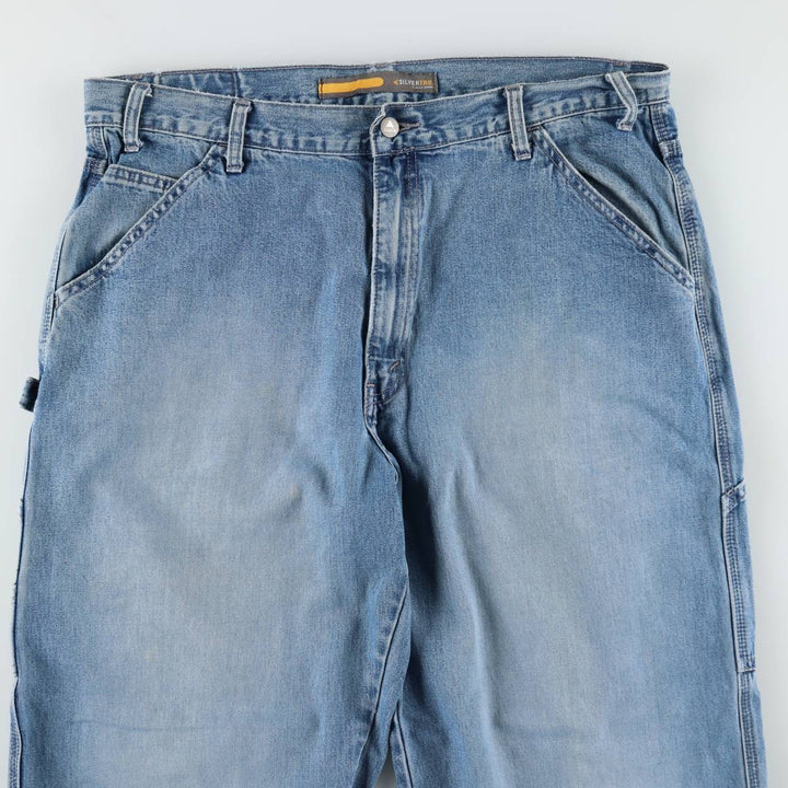 2000'S Levi's SILVER TAB CARPENTER FIT Tapered Denim Pants, Men's W37 (approx.) cotton blue type Vintage Second Hand