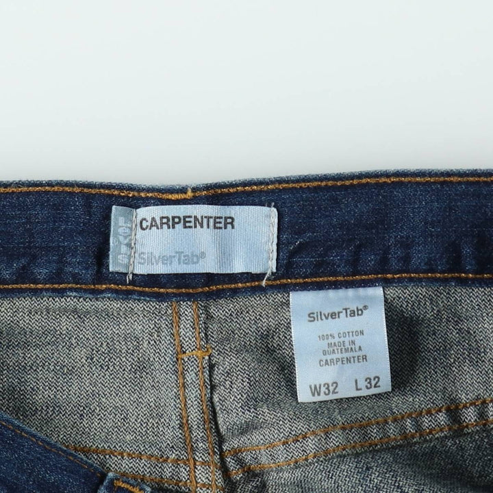2000'S Levi's SILVER TAB CARPENTER denim painter pants, men's size W34 (approx.) cotton blue type Vintage Second Hand