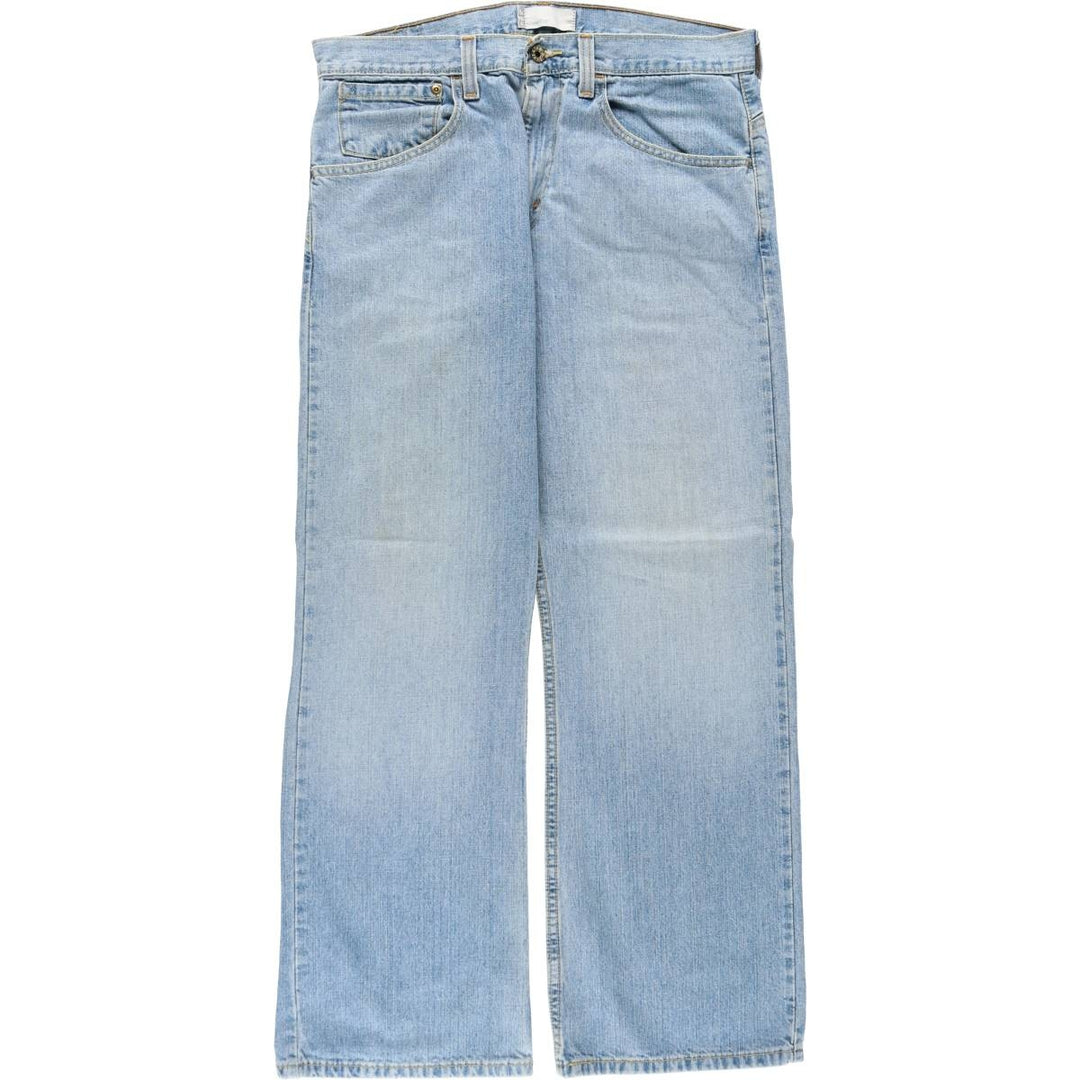 2000'S Levi's SILVER TAB TRUE BOOT Flare Cut Denim Pants, Men's W34 (approx.) cotton blue type Vintage Second Hand