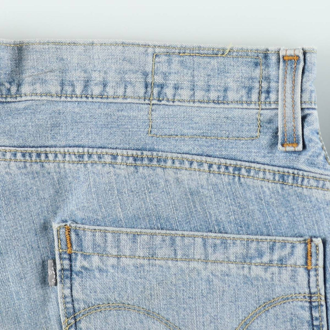 2000'S Levi's SILVER TAB TRUE BOOT Flare Cut Denim Pants, Men's W34 (approx.) cotton blue type Vintage Second Hand