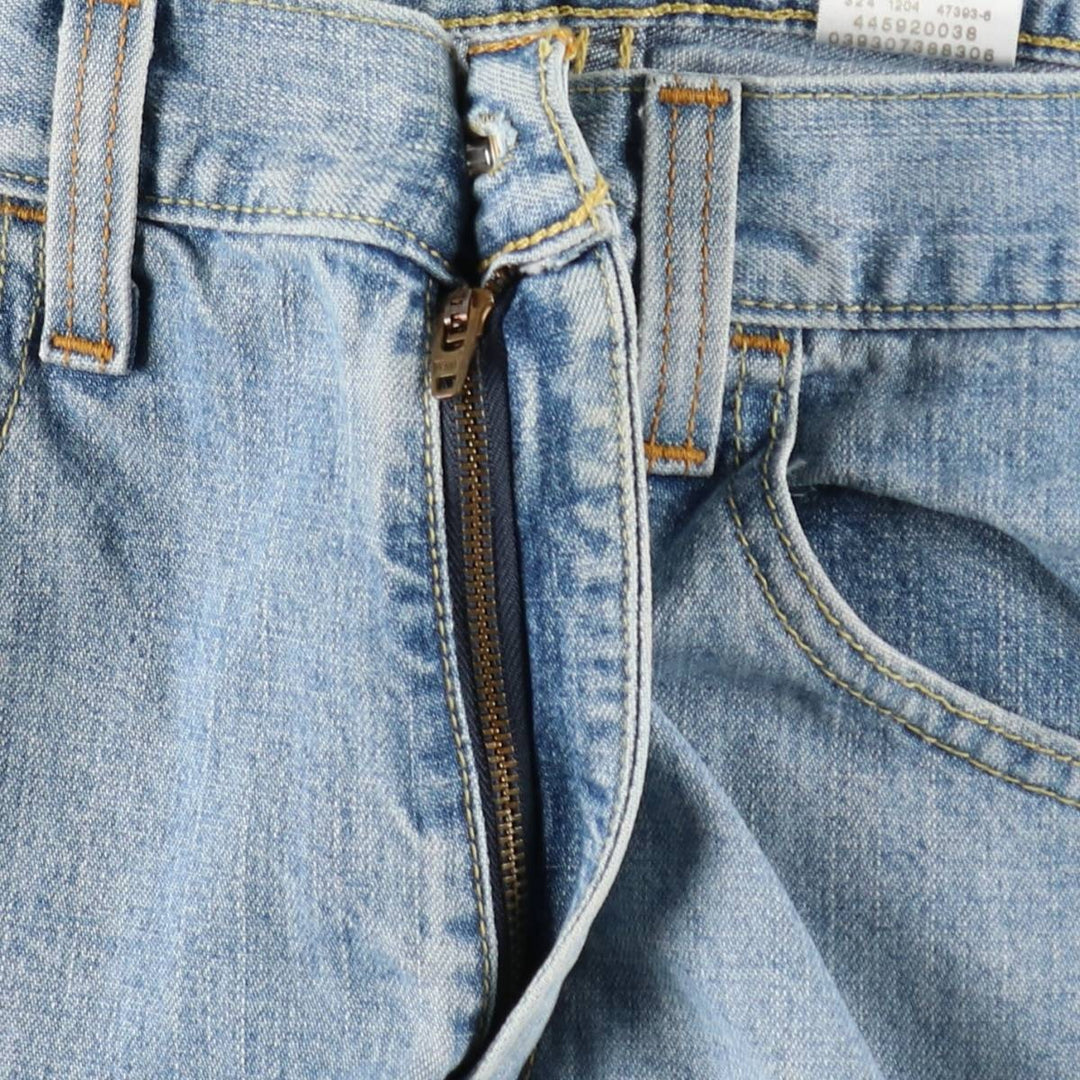 2000'S Levi's SILVER TAB TRUE BOOT Flare Cut Denim Pants, Men's W34 (approx.) cotton blue type Vintage Second Hand