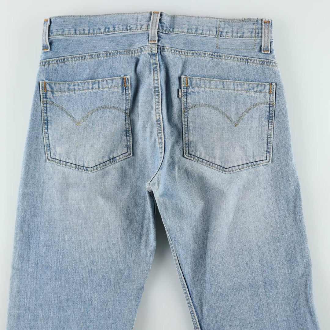 2000'S Levi's SILVER TAB TRUE BOOT Flare Cut Denim Pants, Men's W34 (approx.) cotton blue type Vintage Second Hand