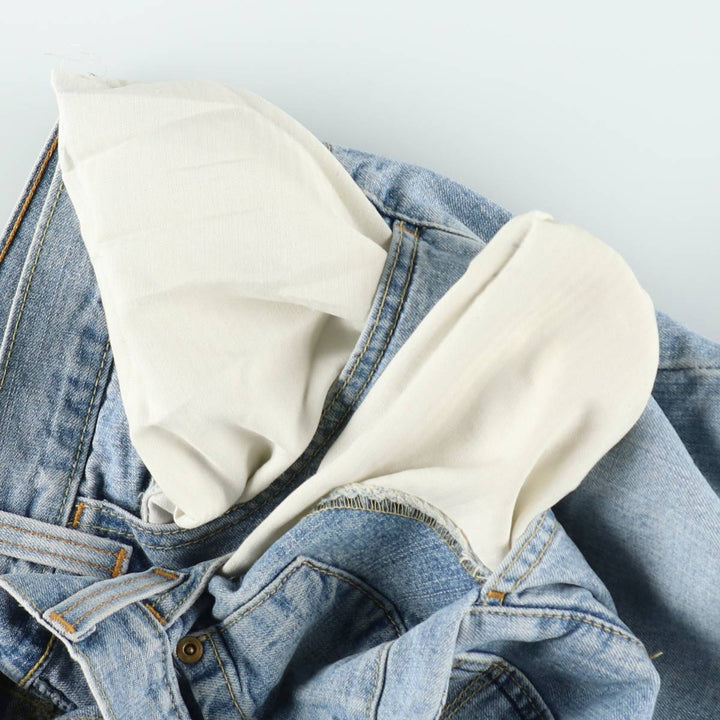 2000'S Levi's SILVER TAB TRUE BOOT Flare Cut Denim Pants, Men's W34 (approx.) cotton blue type Vintage Second Hand