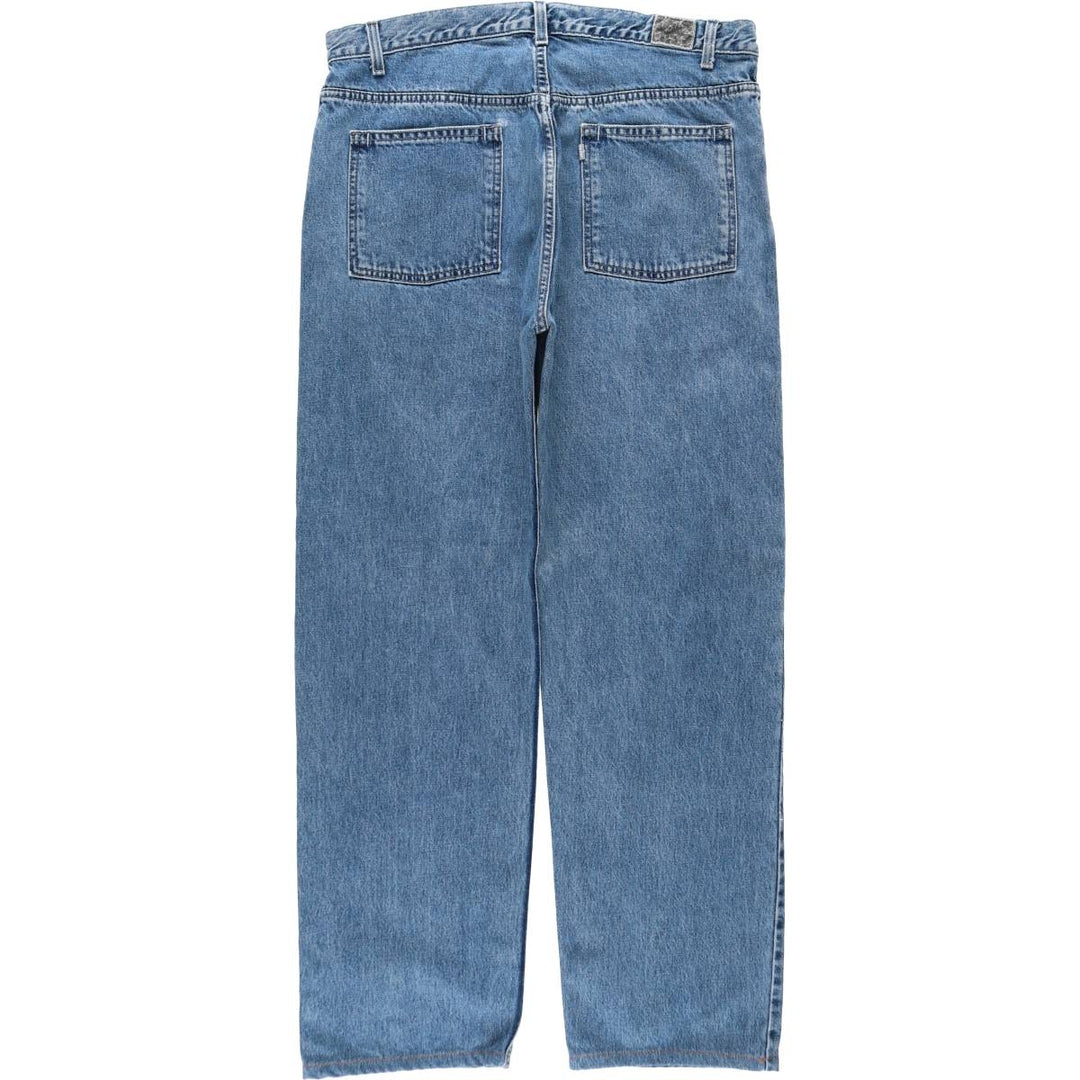 2000'S Levi's SILVER TAB Relaxed Fit Straight Denim Pants, Men's W37 (approx.) cotton blue type Vintage Second Hand