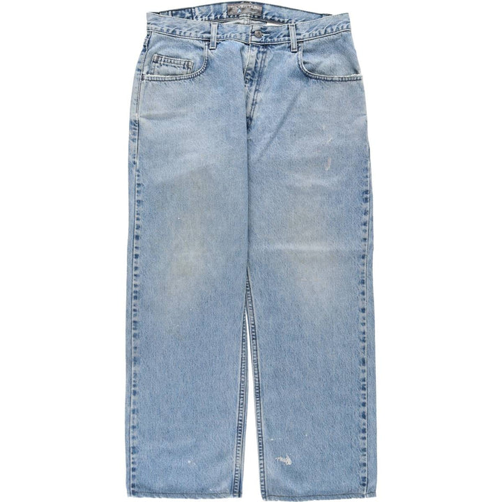Levi's SILVER TAB Loose Fit Straight Denim Pants, Men's W34 (approx.) cotton blue type Vintage Second Hand