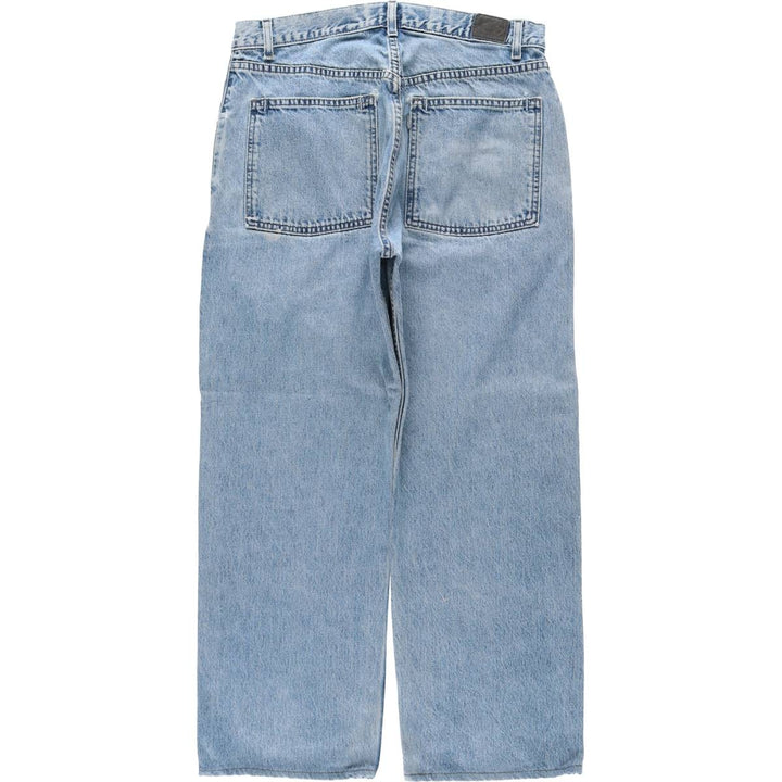 Levi's SILVER TAB Loose Fit Straight Denim Pants, Men's W34 (approx.) cotton blue type Vintage Second Hand