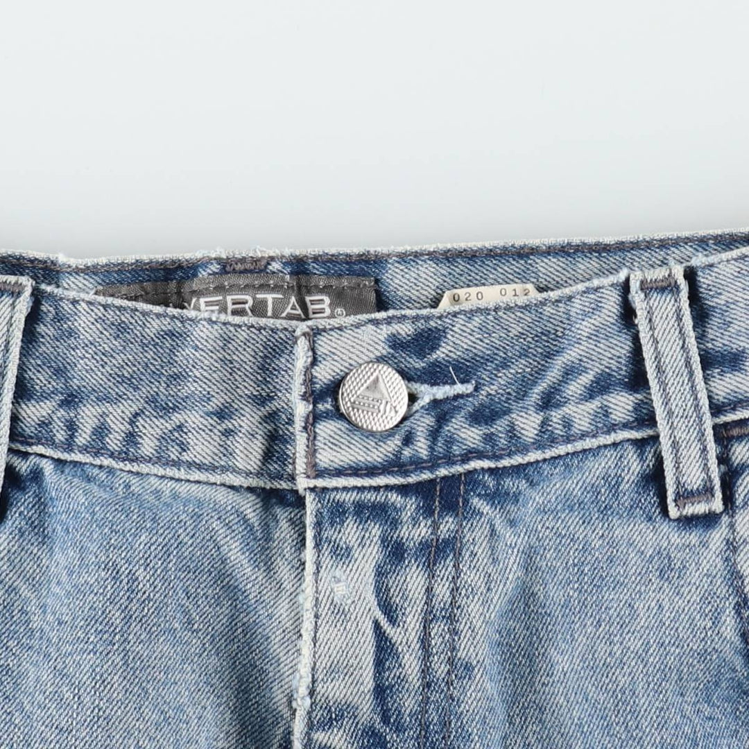 Levi's SILVER TAB Loose Fit Straight Denim Pants, Men's W34 (approx.) cotton blue type Vintage Second Hand