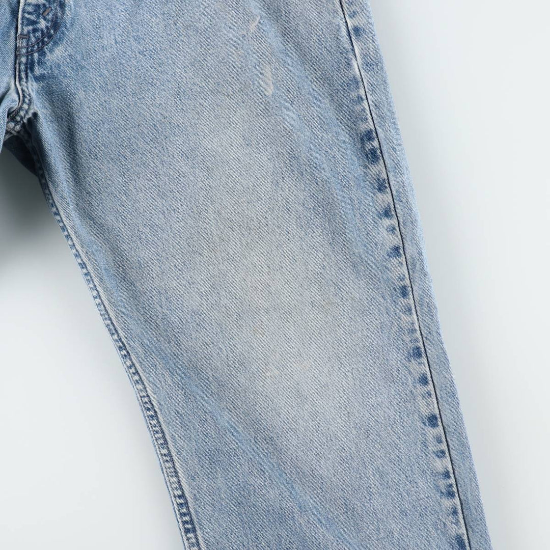 Levi's SILVER TAB Loose Fit Straight Denim Pants, Men's W34 (approx.) cotton blue type Vintage Second Hand