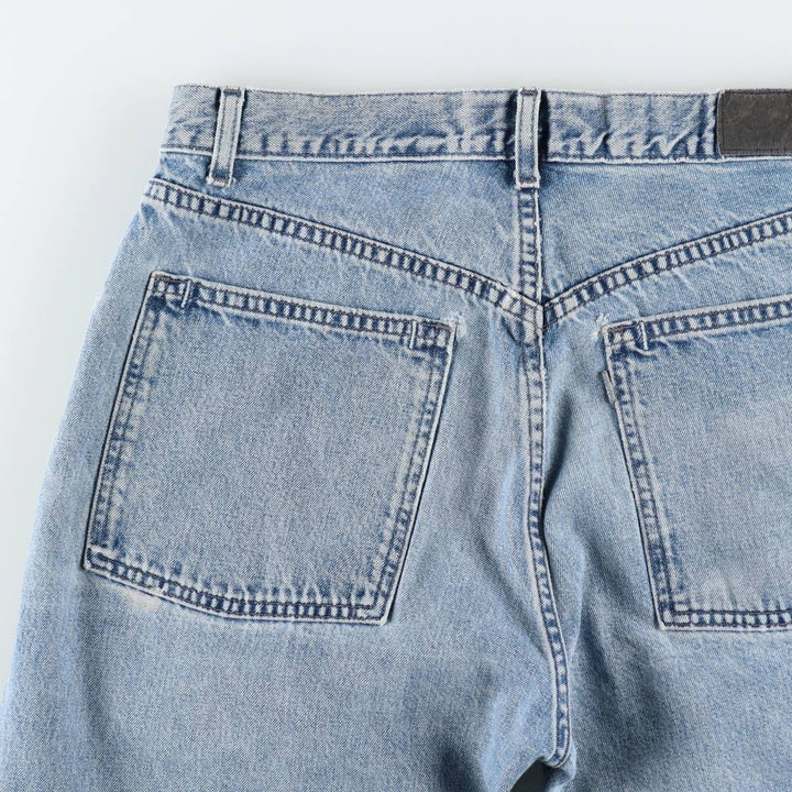 Levi's SILVER TAB Loose Fit Straight Denim Pants, Men's W34 (approx.) cotton blue type Vintage Second Hand
