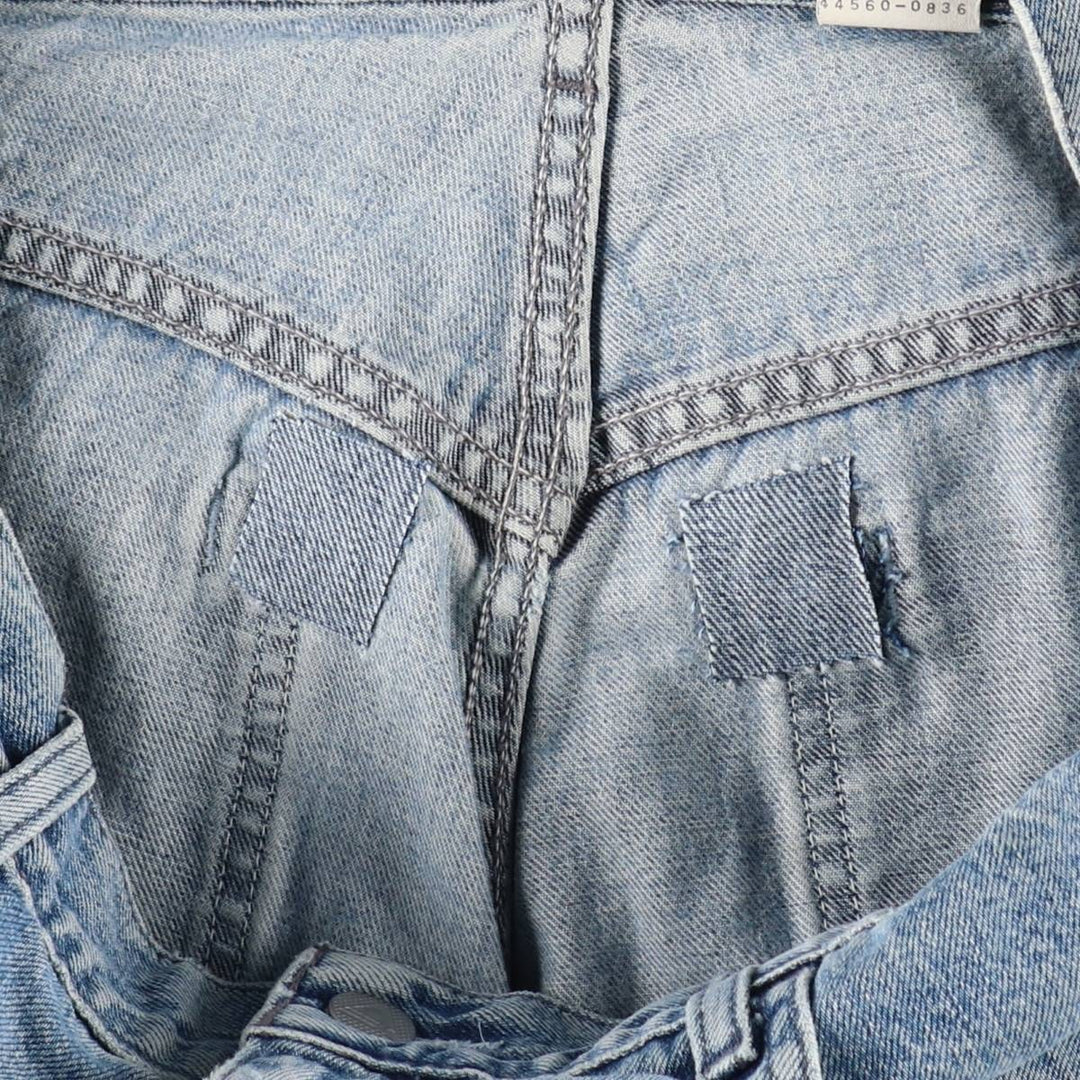 Levi's SILVER TAB Loose Fit Straight Denim Pants, Men's W34 (approx.) cotton blue type Vintage Second Hand