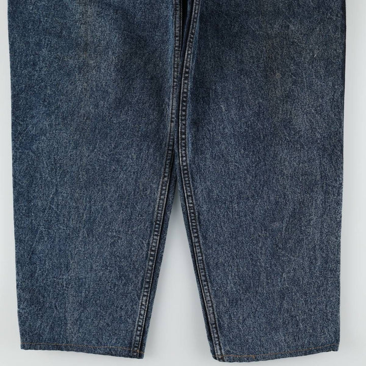 Levi's Silver Tab Chemical Wash Tapered Denim Pants, Men's W35 (approx.) cotton blue type Vintage Second Hand