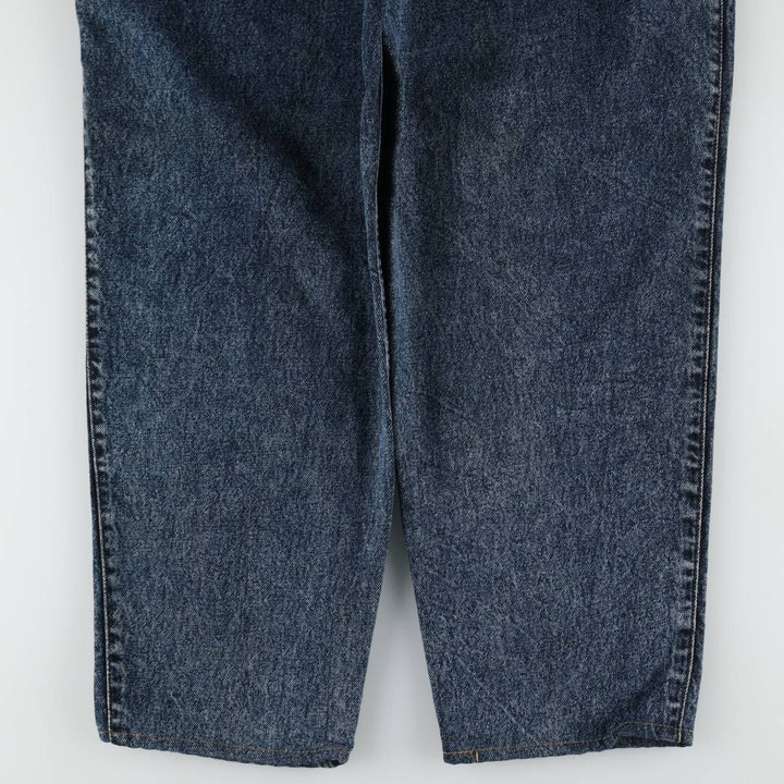 Levi's Silver Tab Chemical Wash Tapered Denim Pants, Men's W35 (approx.) cotton blue type Vintage Second Hand