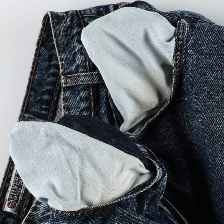Levi's Silver Tab Chemical Wash Tapered Denim Pants, Men's W35 (approx.) cotton blue type Vintage Second Hand