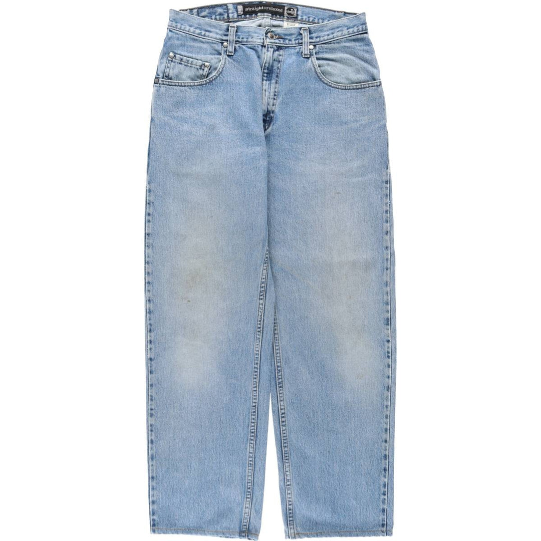 2000'S Levi's Silver Tab Straight+Relaxed Tapered Denim Pants, Men's, Size W32 cotton blue type Vintage Second Hand