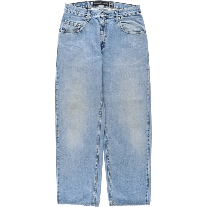 2000'S Levi's Silver Tab Straight+Relaxed Tapered Denim Pants, Men's, Size W32 cotton blue type Vintage Second Hand