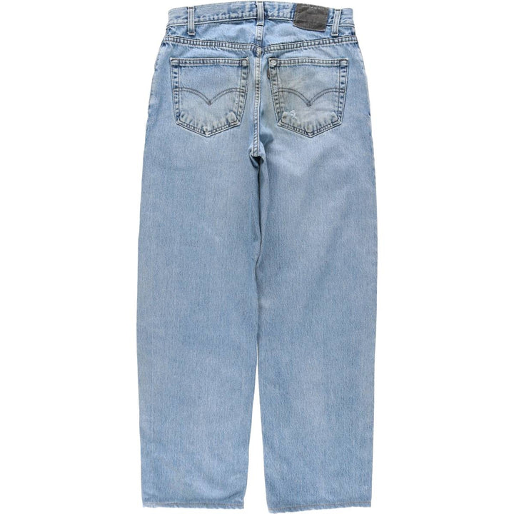 2000'S Levi's Silver Tab Straight+Relaxed Tapered Denim Pants, Men's, Size W32 cotton blue type Vintage Second Hand