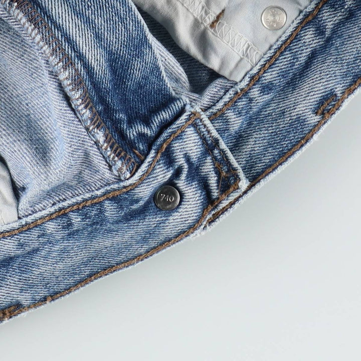 2000'S Levi's Silver Tab Straight+Relaxed Tapered Denim Pants, Men's, Size W32 cotton blue type Vintage Second Hand