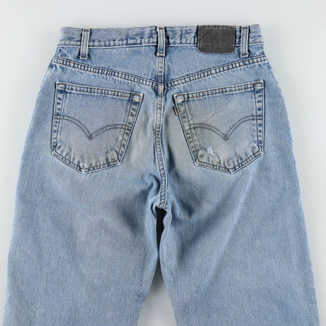 2000'S Levi's Silver Tab Straight+Relaxed Tapered Denim Pants, Men's, Size W32 cotton blue type Vintage Second Hand