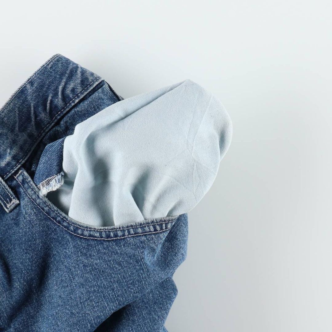 2000'S Levi's SILVER TAB Tapered Denim Pants, Men's, Size W33 cotton blue type Vintage Second Hand