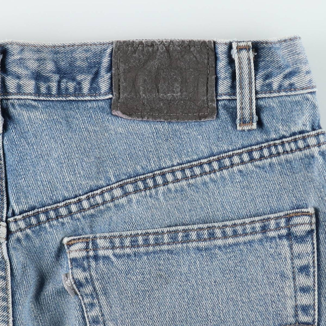 Levi's SILVER TAB Straight+Relaxed Tapered Denim Pants, Men's W36 (approx.) unclear blue type Vintage Second Hand