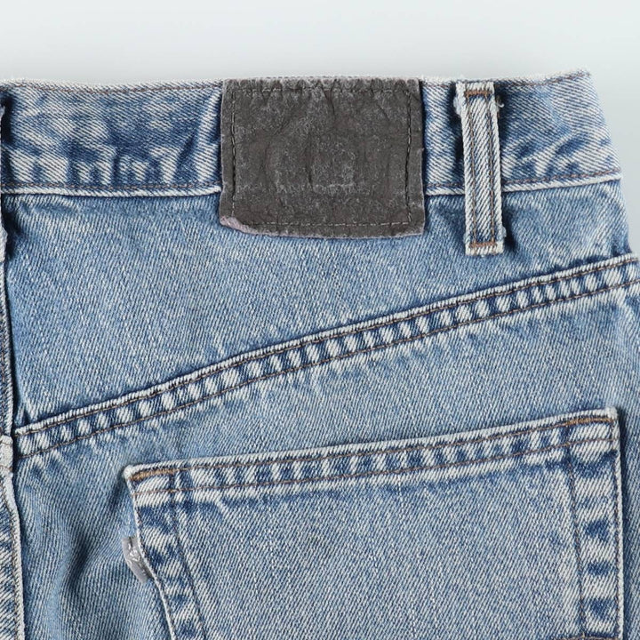 Levi's SILVER TAB Straight+Relaxed Tapered Denim Pants, Men's W36 (approx.) unclear blue type Vintage Second Hand
