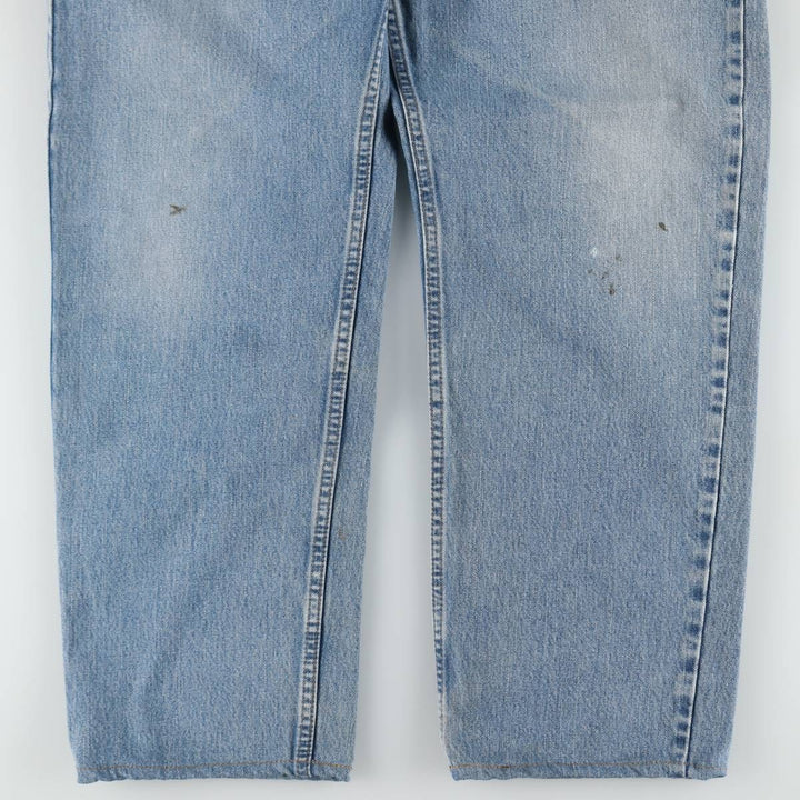 Levi's SILVER TAB Straight+Relaxed Tapered Denim Pants, Men's W36 (approx.) unclear blue type Vintage Second Hand