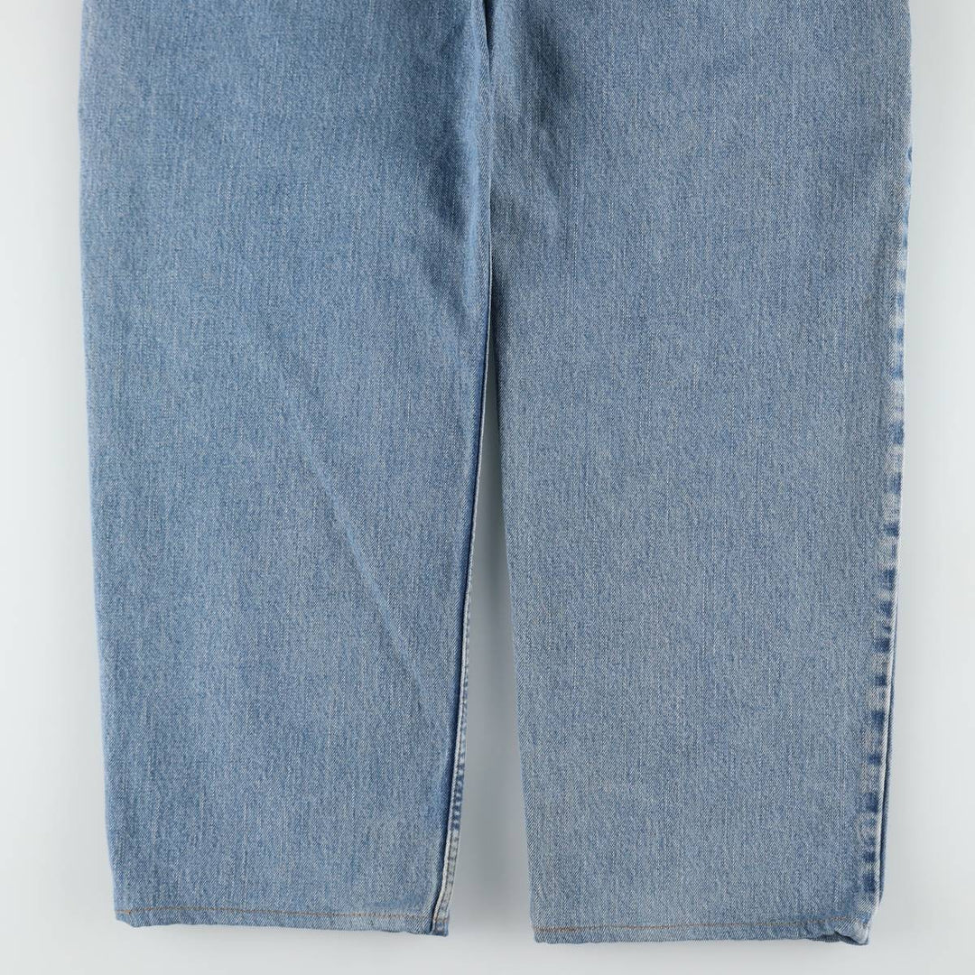 Levi's SILVER TAB Straight+Relaxed Tapered Denim Pants, Men's W36 (approx.) unclear blue type Vintage Second Hand