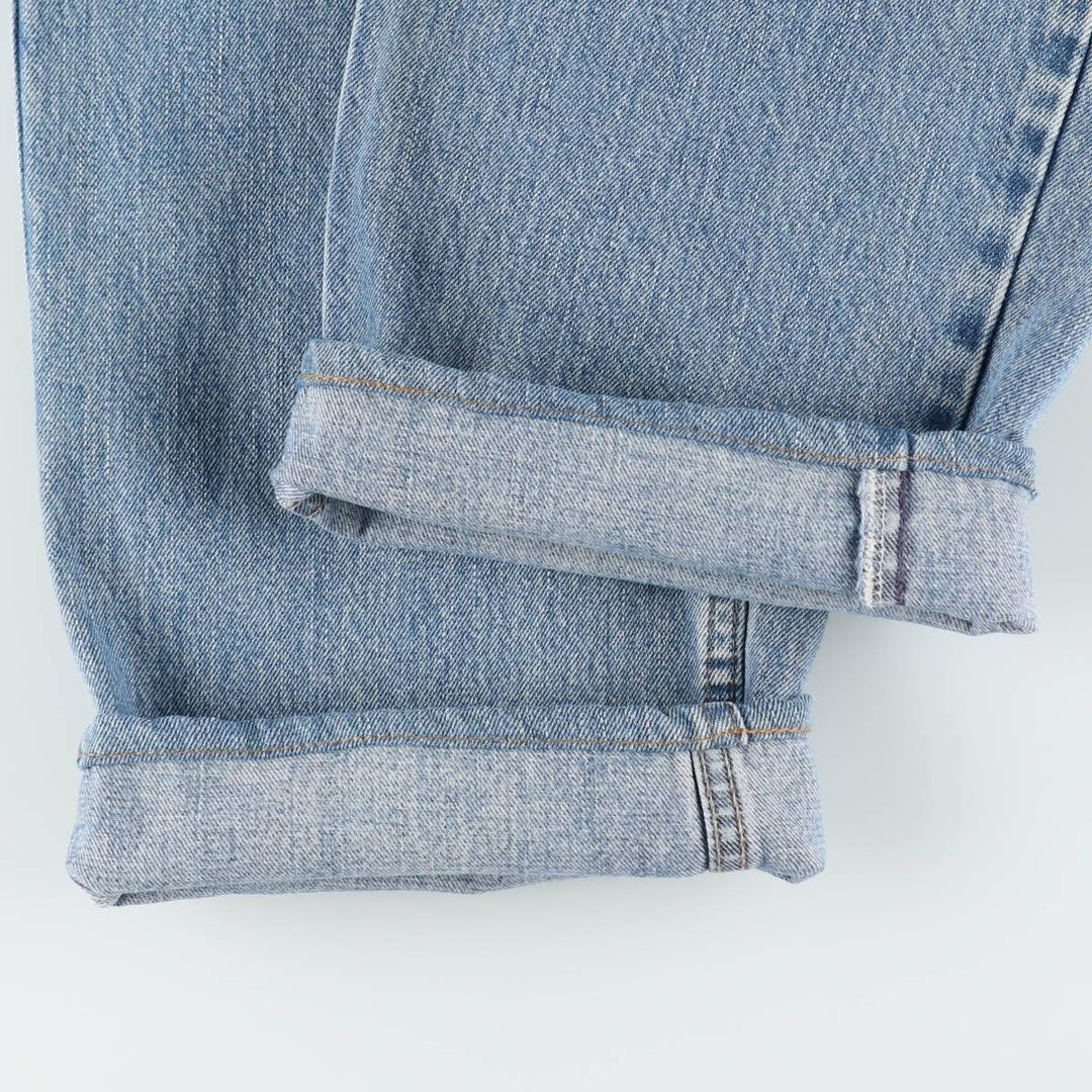 Levi's SILVER TAB Straight+Relaxed Tapered Denim Pants, Men's W36 (approx.) unclear blue type Vintage Second Hand