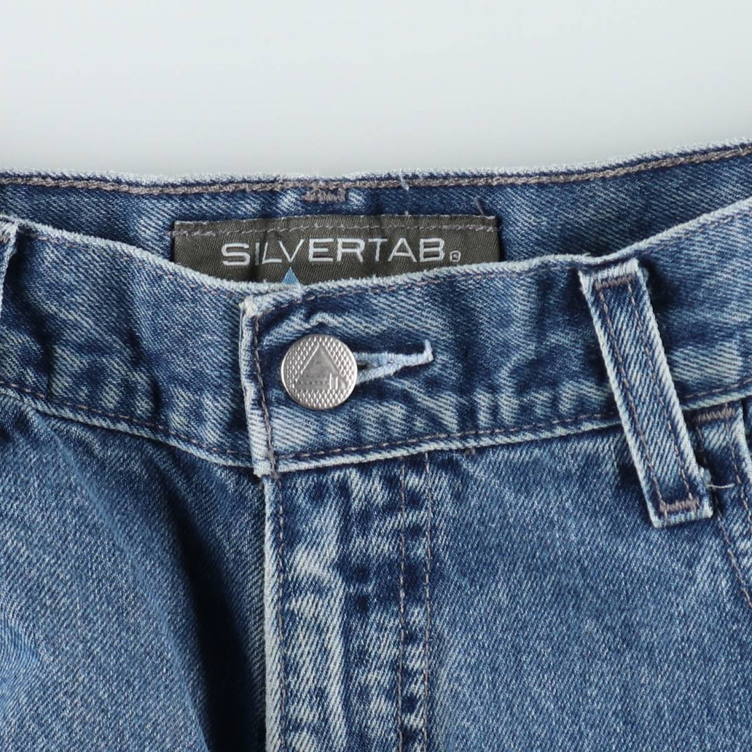 2000'S Levi's Silver Tab Loose Fit Tapered Denim Pants, Men's Size 34 cotton blue type Vintage Second Hand