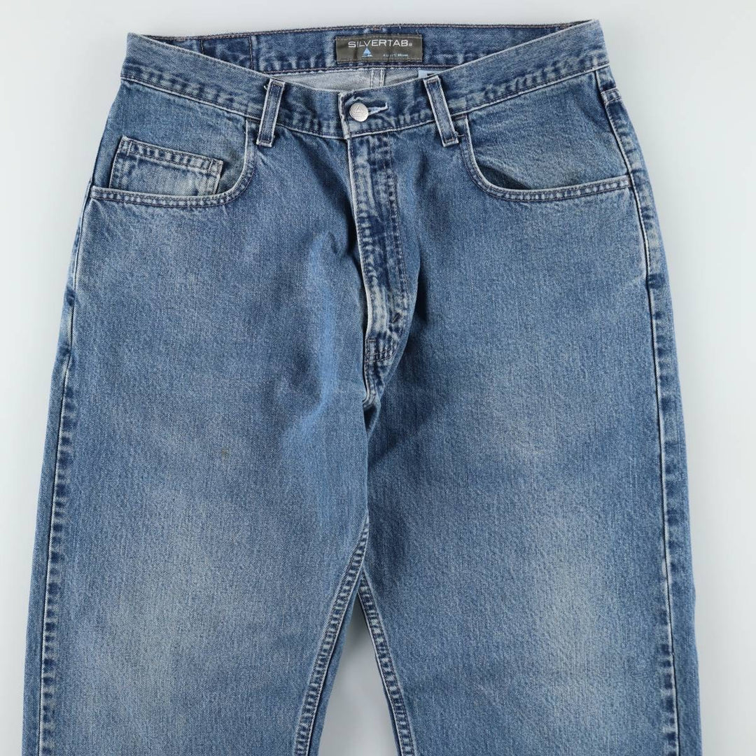 2000'S Levi's Silver Tab Loose Fit Tapered Denim Pants, Men's Size 34 cotton blue type Vintage Second Hand