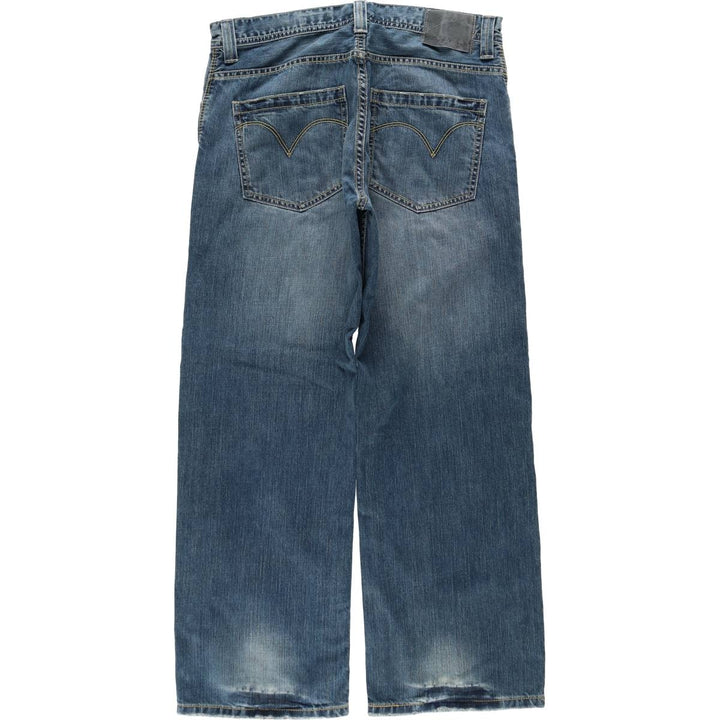 2000'S Levi's SILVER TAB Loose Straight Denim Pants, Men's W34 (approx.) cotton blue type Vintage Second Hand